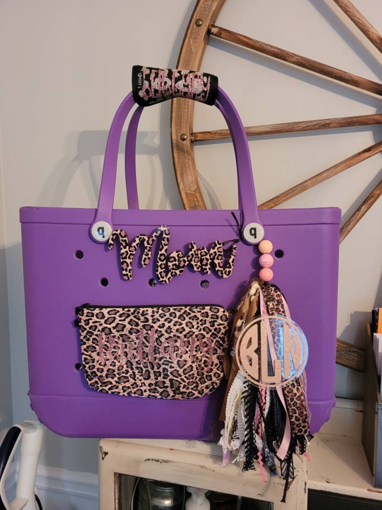 3 Piece Bogg Bag Cheetah Print Bundle bag Not Included Etsy