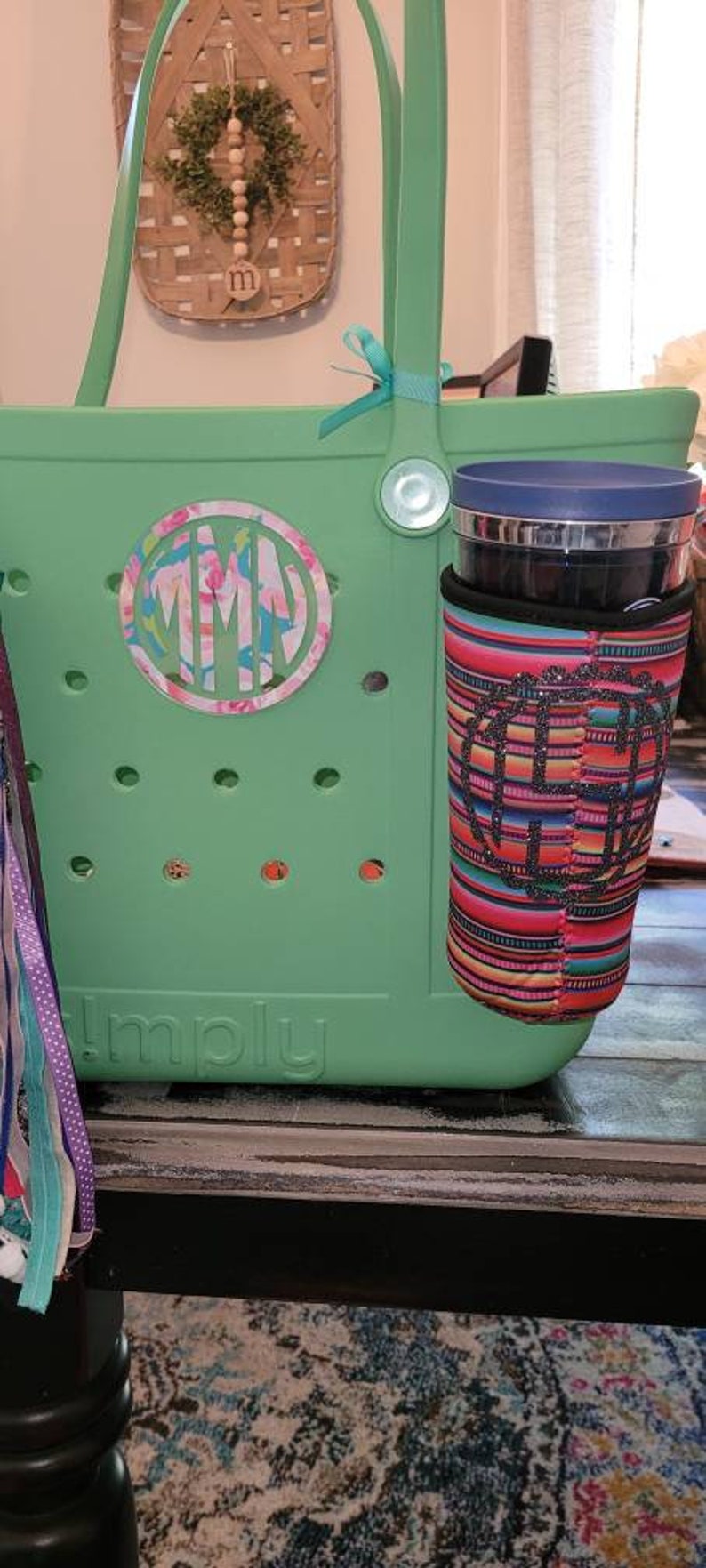 Bogg Bag Insulated Tumbler Holder Charm Etsy