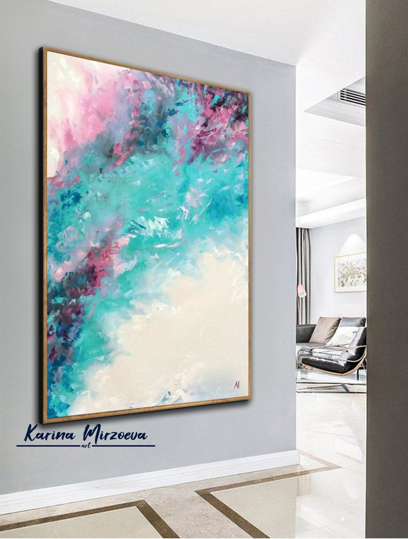 Original acrylic Fern and RBG quote painting by Jenny Elkins 10\u201d x 10\u201d
