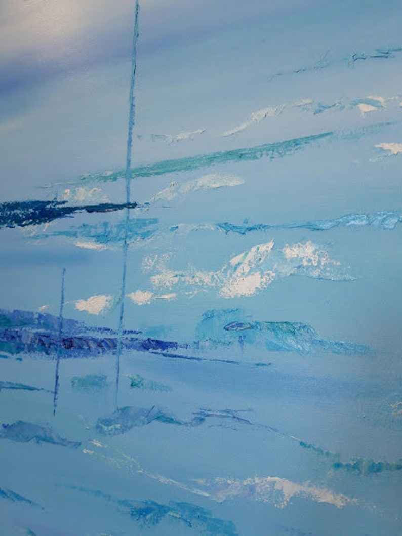 Ocean Painting Large Original Painting Large Wall Art Artwork Etsy