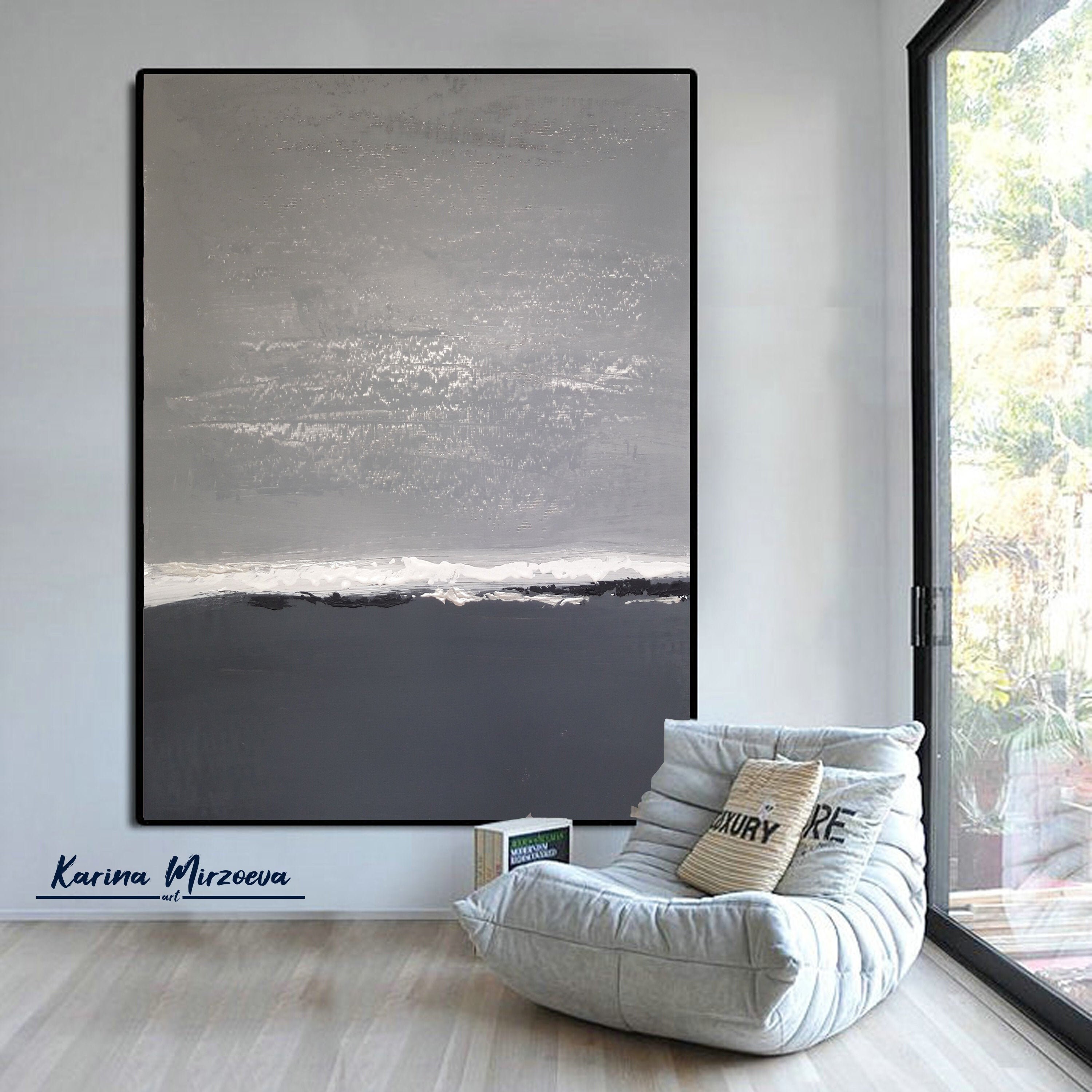 Oversized Wall Art Vertical Extra Large Wall Art Abstract Etsy