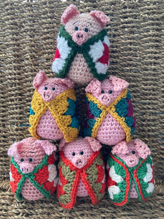 Crochet pig blanket pattern clearance