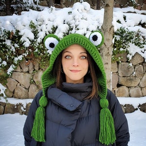 Frog Hood Hat