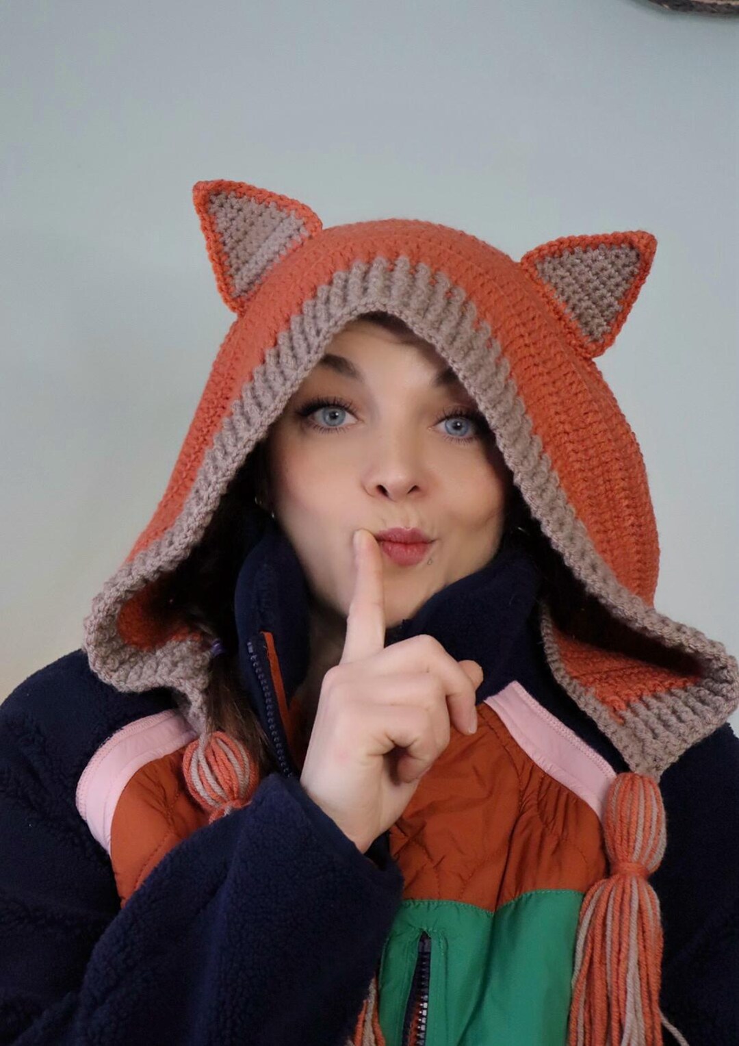 Fox Hood Hat - Etsy