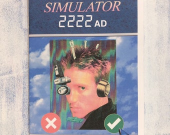 FUTUREDATING Simulator 2222 AD - Sci Fi Vaporwave Themed Matchmaking Full Color Collage Art Zine, Romantic Beautiful True Love Forever :)
