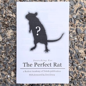 Searching for The Perfect Rat - Rat Academy of Toledo (RAT) with foreword by Tom Gravy - Surreal Art Zine