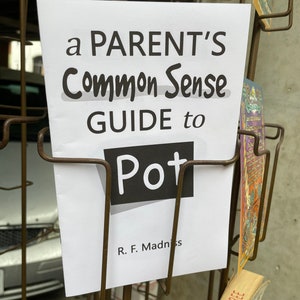 a Parents Common Sense Guide to Pot, Surreal Collage Zine, Pottery Ceramics Humor Existential Surrealism