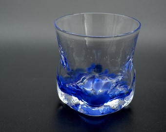 BLUE rocks glass