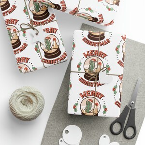  LDSTENT Vintage Christmas Wrapping Paper - Festive Gift Wrap  for a Nostalgic Touch : Health & Household