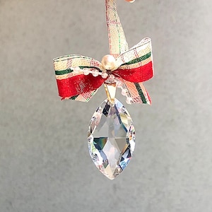 New Swarovski Crystal Ornament, Vintage Prisma, Weihnachtsbaumschmuck, Weihnachtsschmuck, Fensterschmuck, mit Box