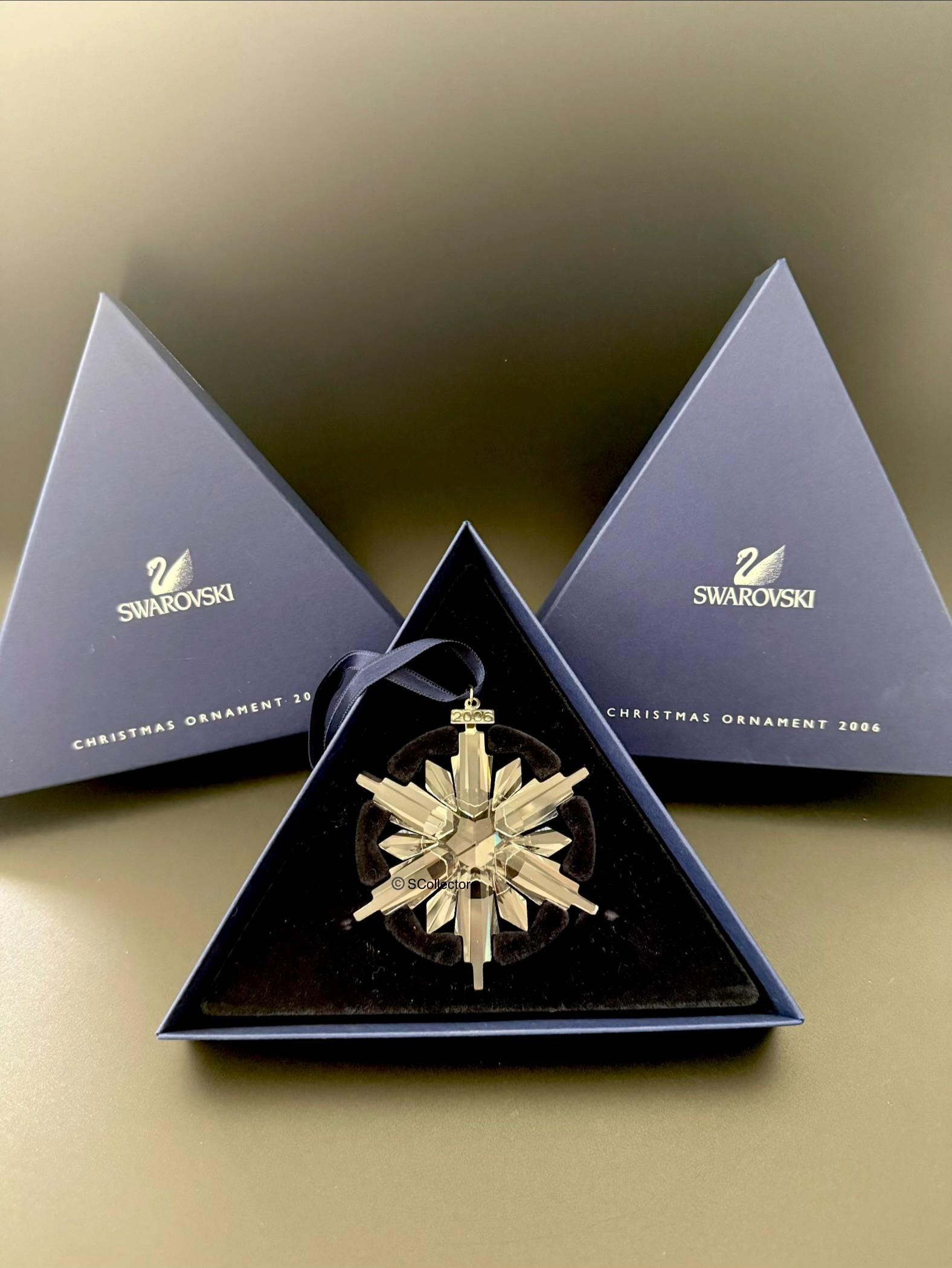 Swarovski Snowflake Ornament 2006 - Etsy