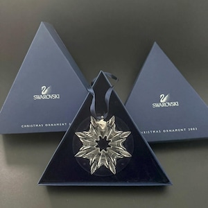Swarovski Christmas Ornaments 2003 - Etsy
