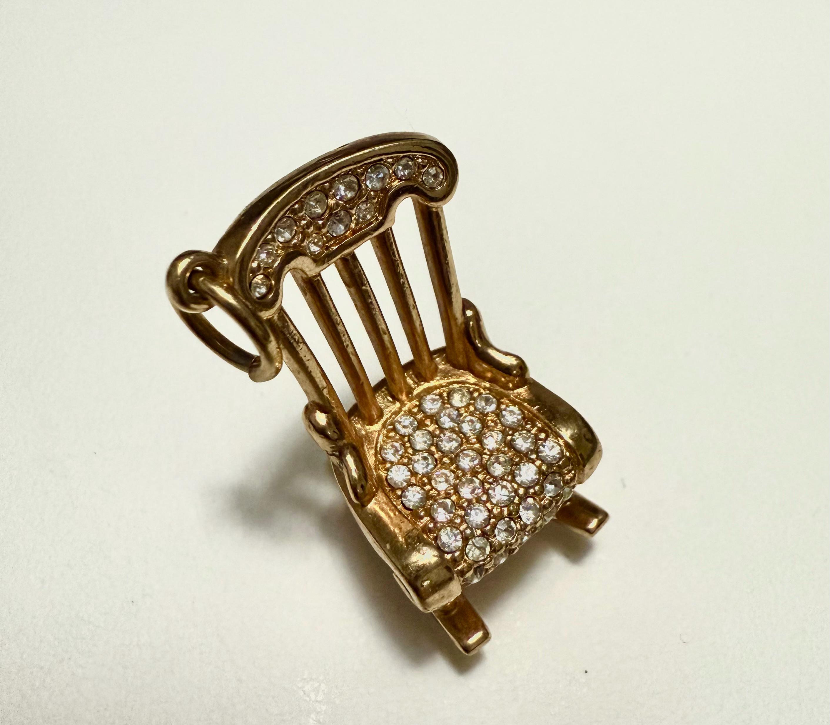 Swarovski Crystal Memories Rocking Chair Pendant, Sunrise Design on ...