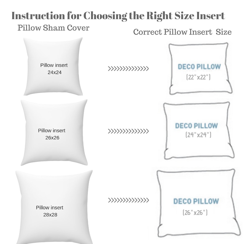 ALL SIZE Pillow Inserts Soft Microfiber Throw Pillow Form Fill Etsy