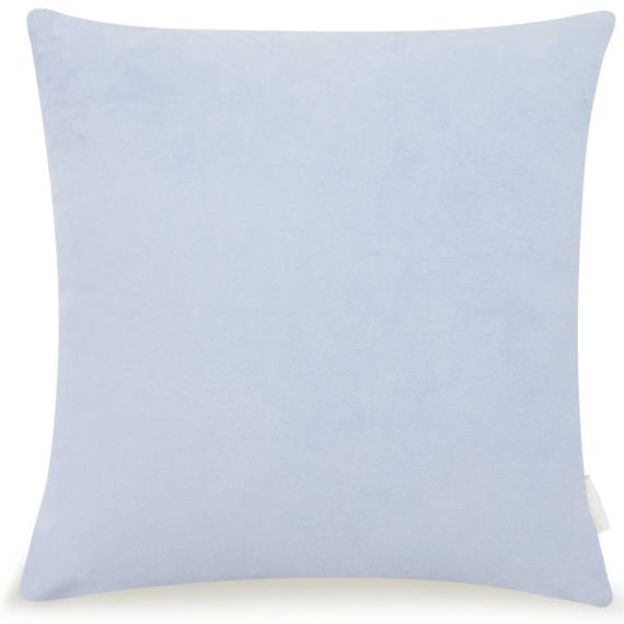 Blue suede cheap pillows