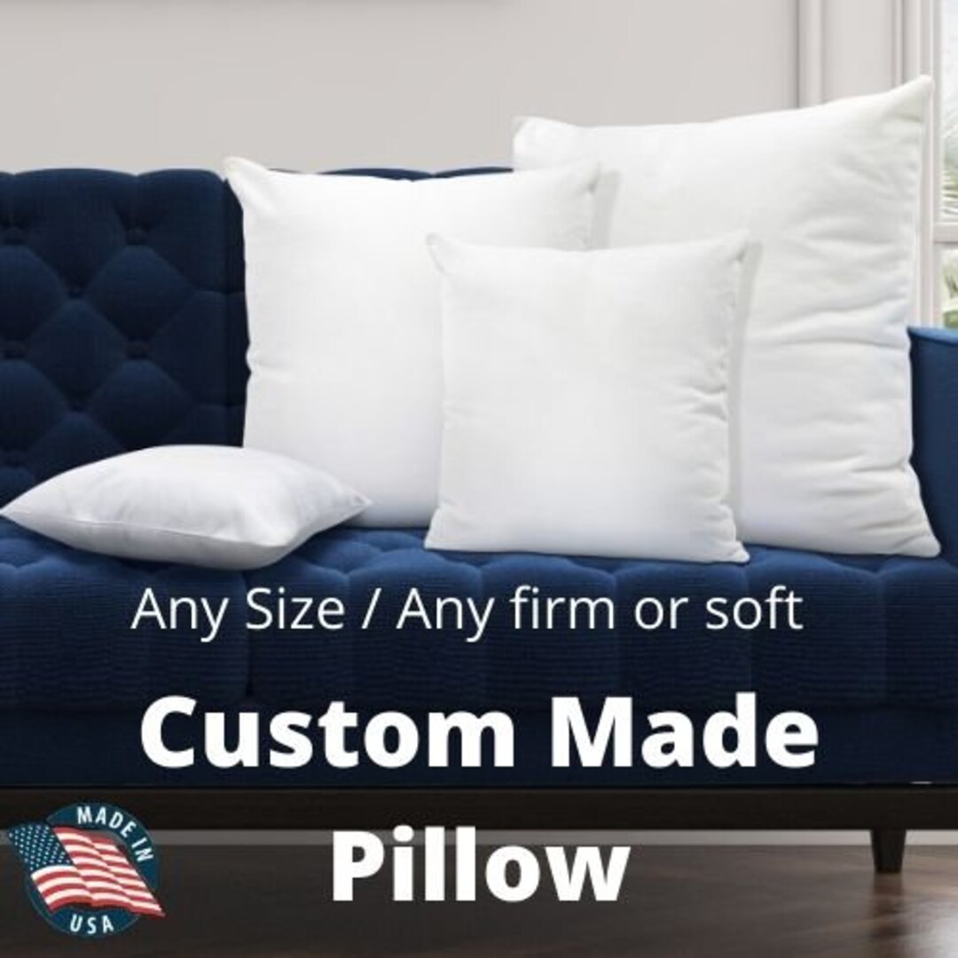 ALL SIZE Pillow Inserts Soft Microfiber Throw Pillow Form Fill - Etsy