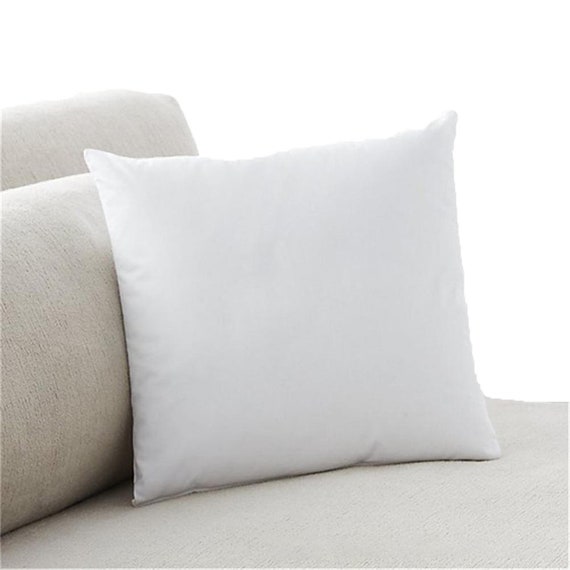 Throw Pillow Inserts Set of Insert White Forms Soft Microfiber 2 18 X 18  Inches