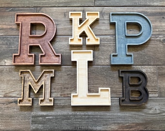 Wooden Letter | Wooden Letter Sign | Wooden Letter Decor | Wooden Letter Wall Decor | Wooden Letter Gallery Wall | Initial Letter Sign