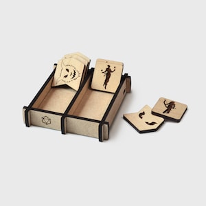 Mini Tile Tray in MDF Draftboard