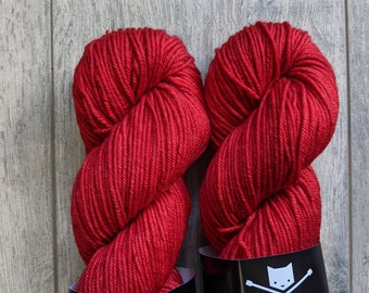 Luxury Worsted weight yarn  Sweater weight yarn. Medium Weight yarn. Merino Cashmere Silk. | Redpool WGW