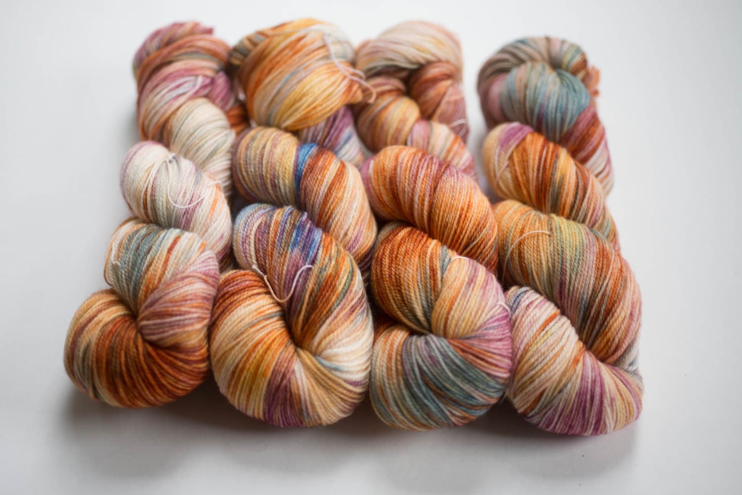 Canadian Handdyed yarn. 80/20 Superwash Merino/Nylon. 113g Etsy