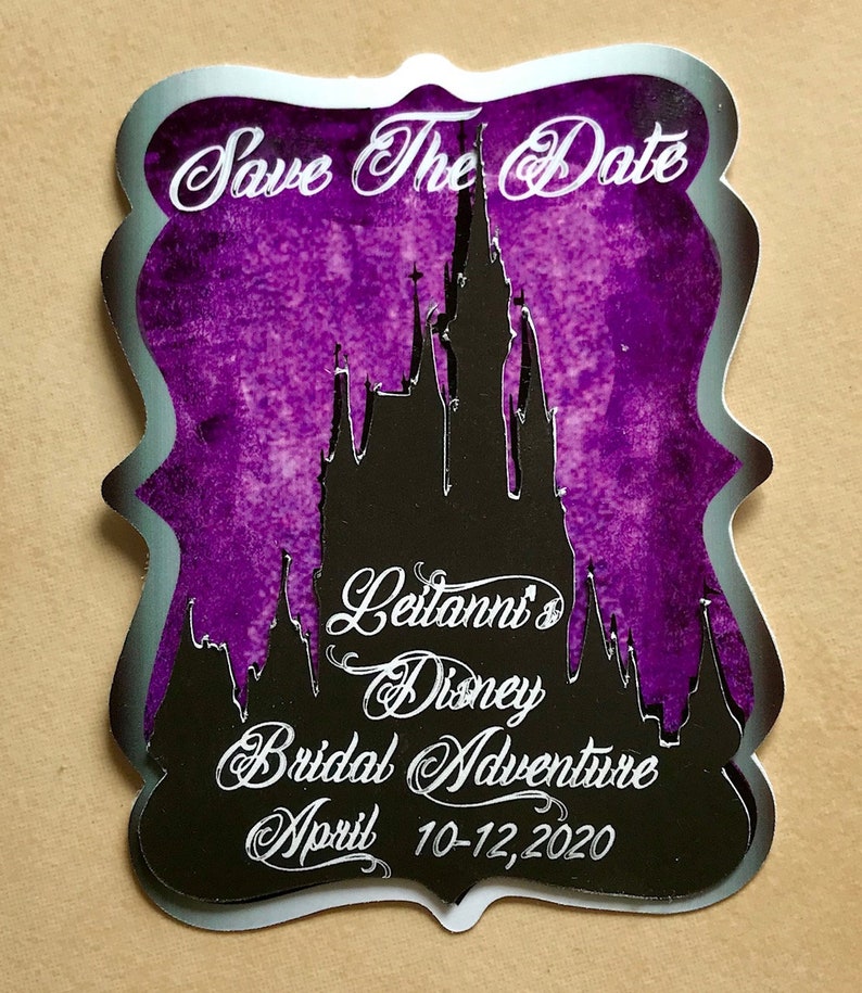 Save the Date Magnet Fairytale Wedding Save the date Magnet