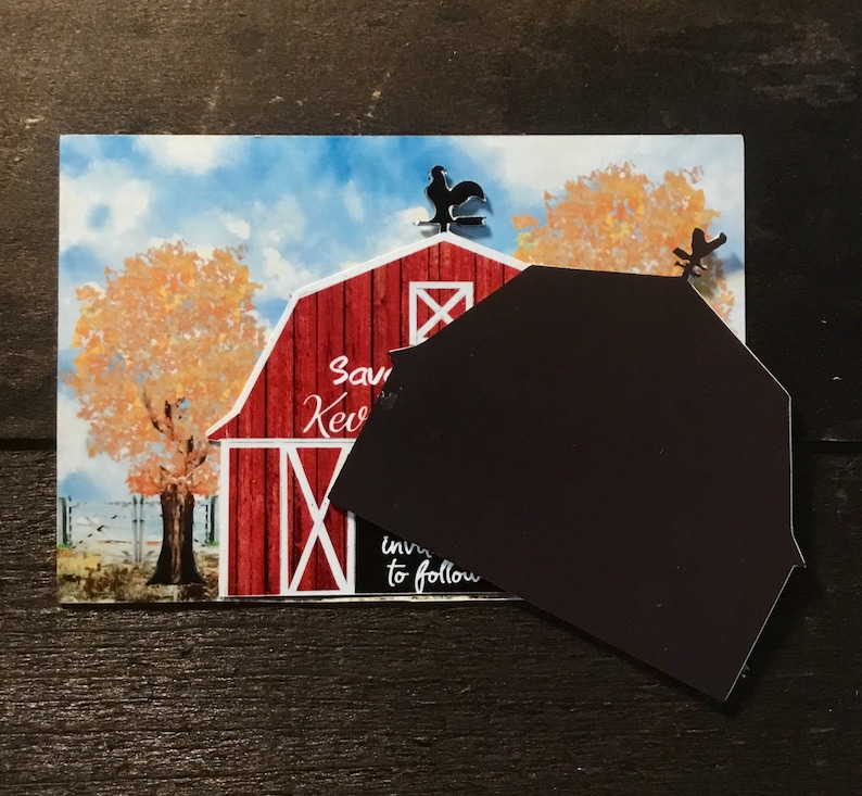 save the date magnet Rustic farm save the date country save the date magnet