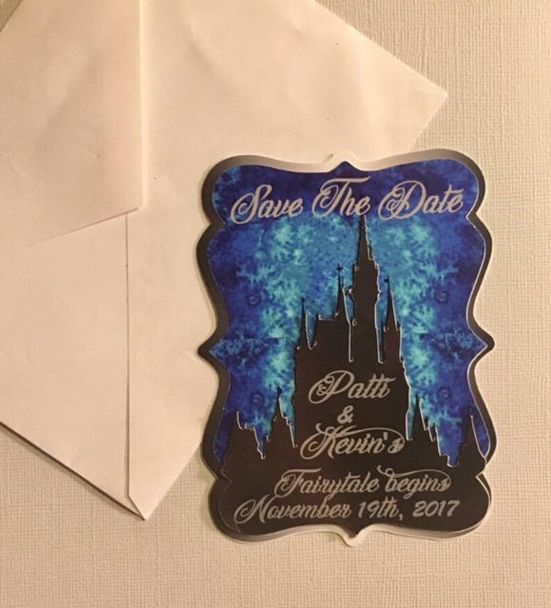 Save the Date Magnet Fairytale Wedding Save the date Magnet
