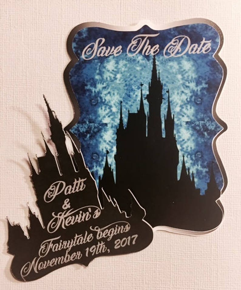 Save the Date Magnet Fairytale Wedding Save the date Magnet