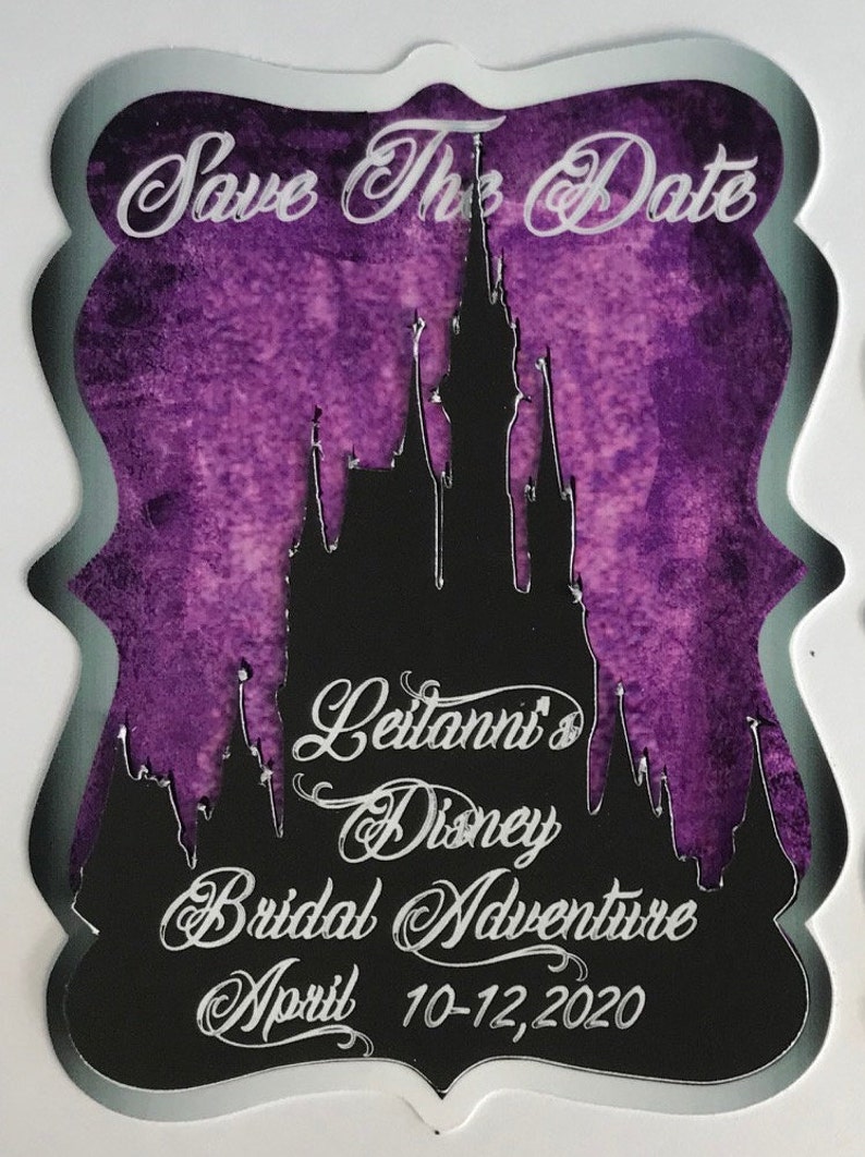 Save the Date Magnet Fairytale Wedding Save the date Magnet