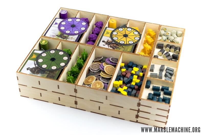 SCYTHE Legendary Box Organizer Insert Laser Cut Plans For Etsy