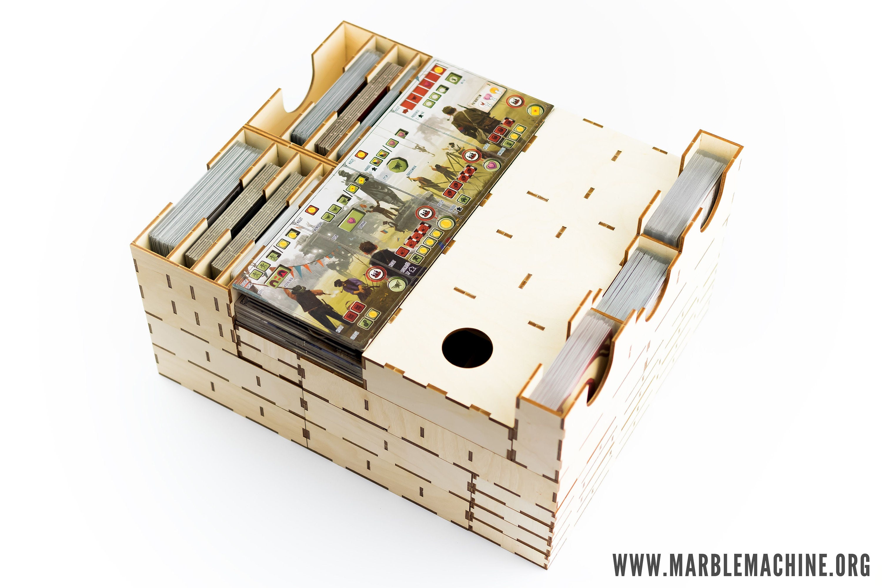 SCYTHE Legendary Box Organizer Insert Laser Cut Plans for Etsy Australia