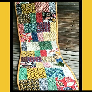 Mod Tiles Table Runner Quilt Pattern, 13" x 50", Villa Rosa Designs