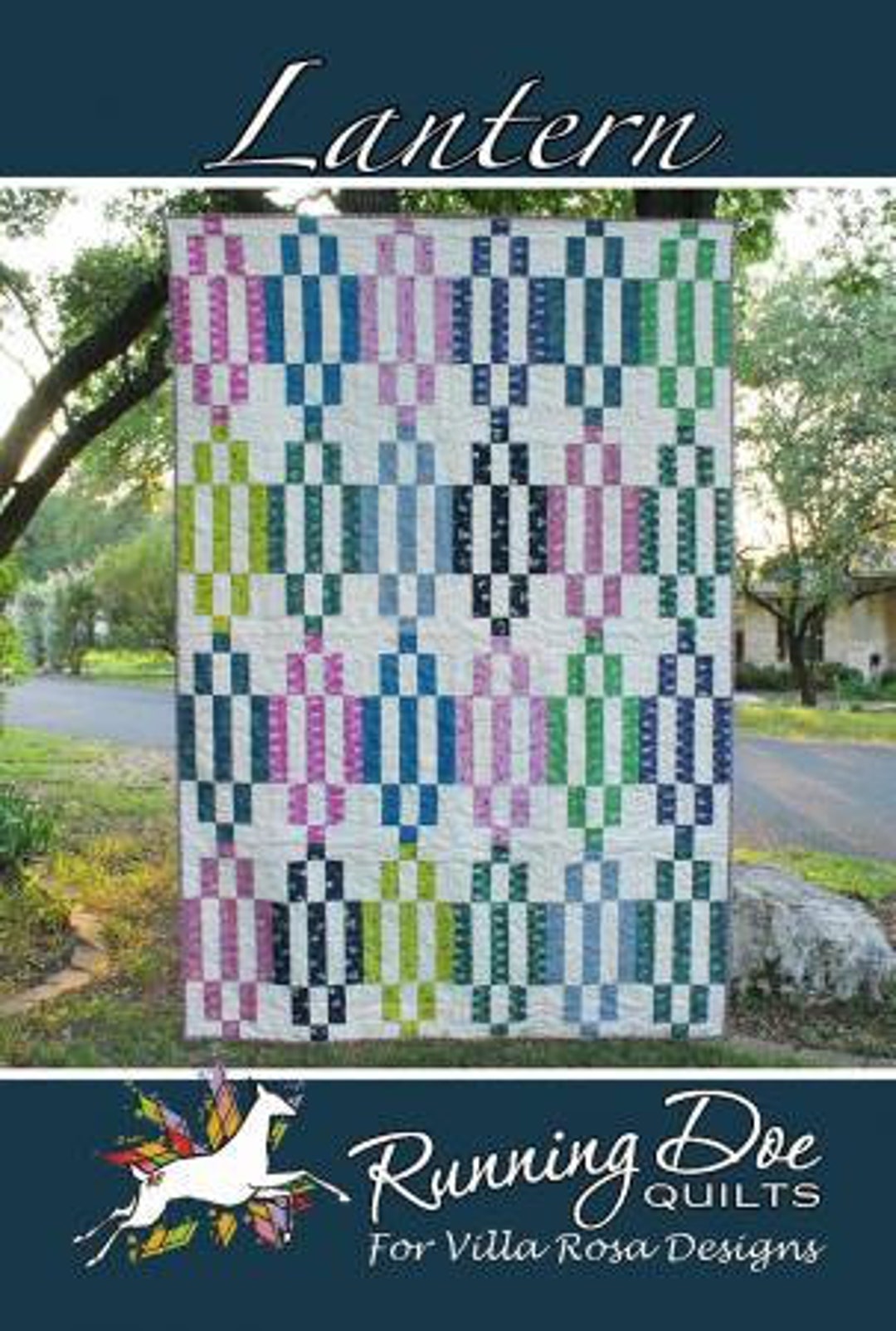 Lantern Quilt Pattern by Running Doe Quilts for Villa Rosa Designs - Etsy