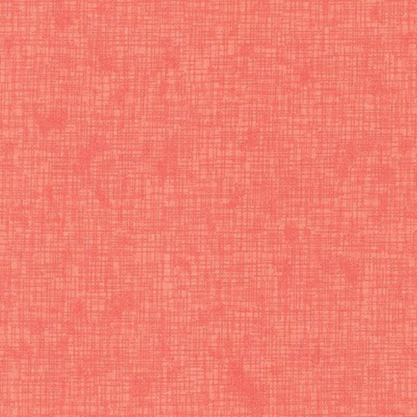 Robert Kaufman Quilter's Linen Coral Cotton Fabric