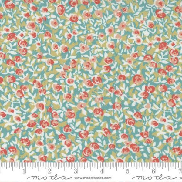 Teal Quilt Fabric Etsy