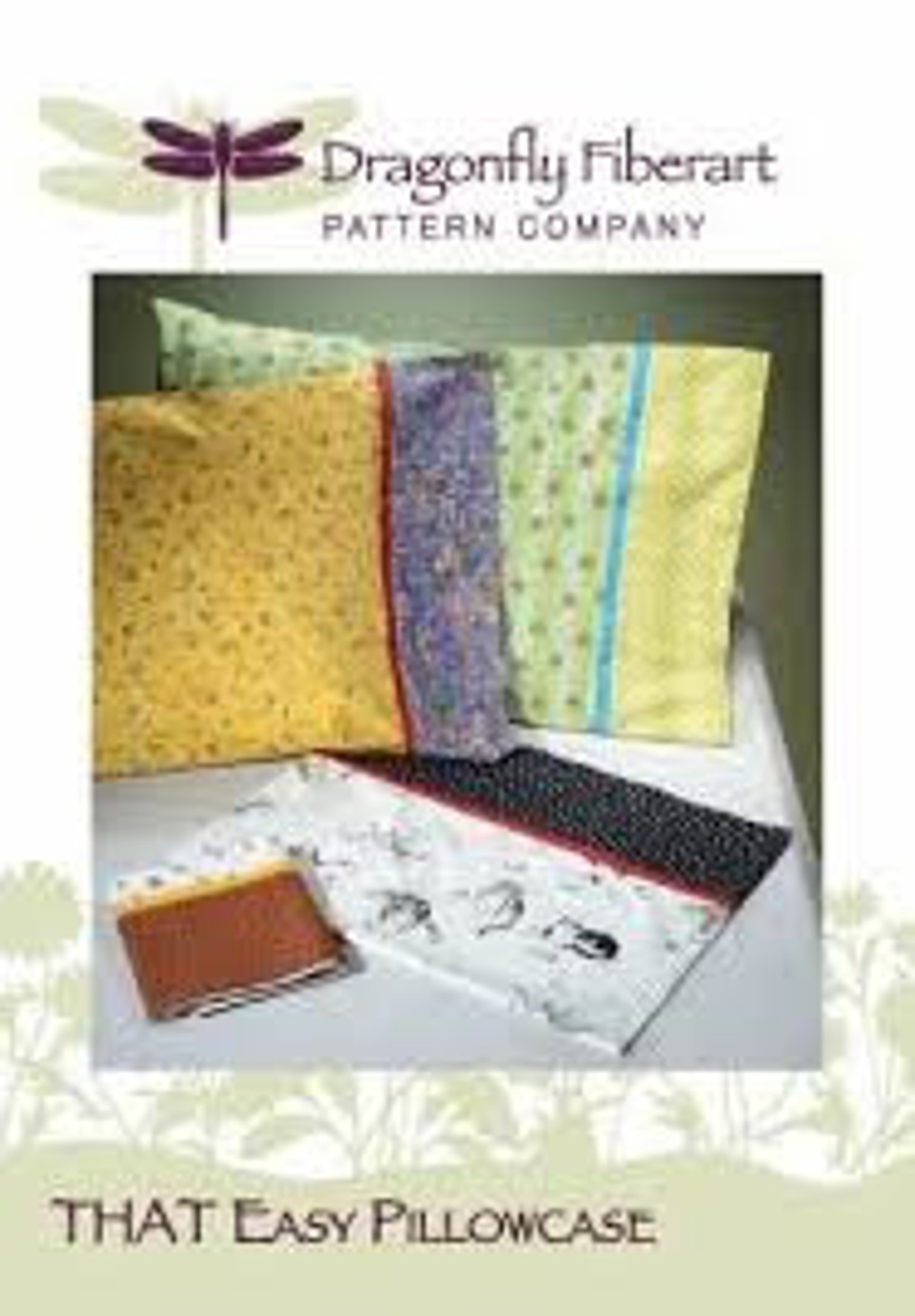 THAT Easy Pillowcase Pattern by Dragonfly Fiberart Etsy