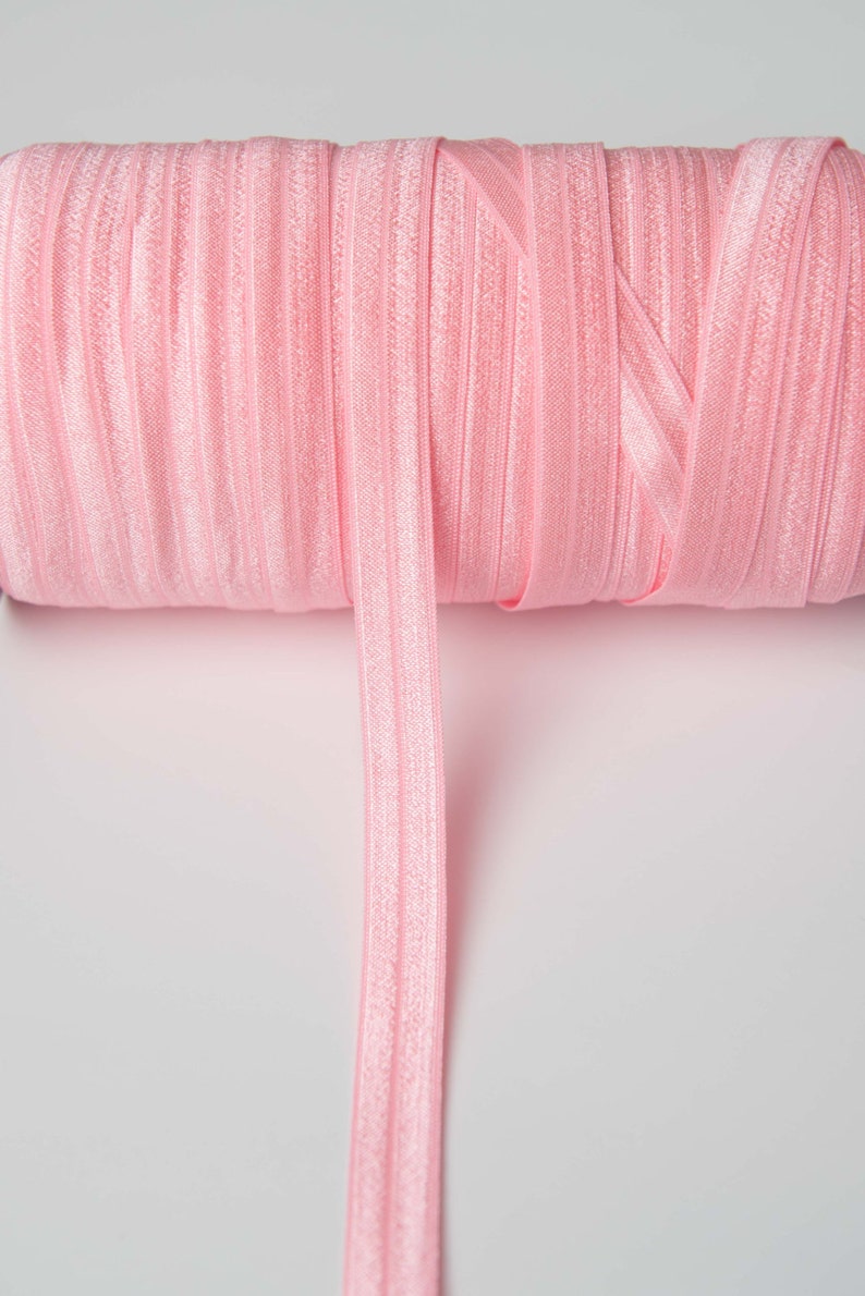 baby 58 Pink Elastic elastic by the yard wholesale elastic pink elastic hair ties foldover elastic headband fold over elastic