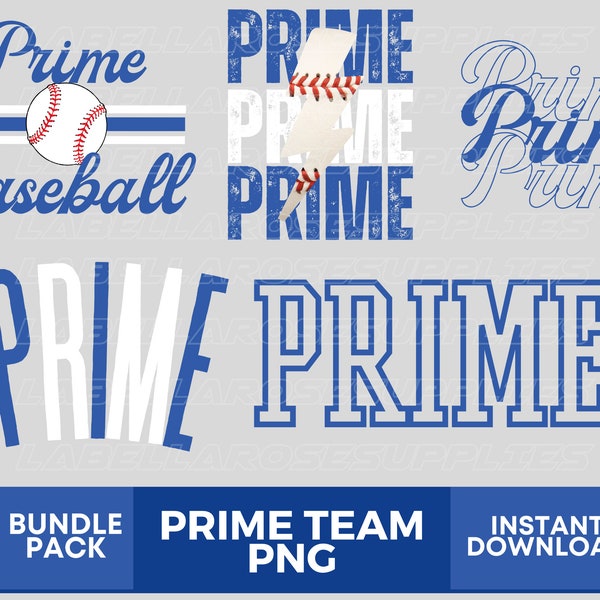 Prime Svg, Royal Blue, Baseball Svg, Baseball Prime Team Svg, Team Sports Svg, Prime Png, Baseball Mom Svg, Svg file, Sports mom svg, svg,