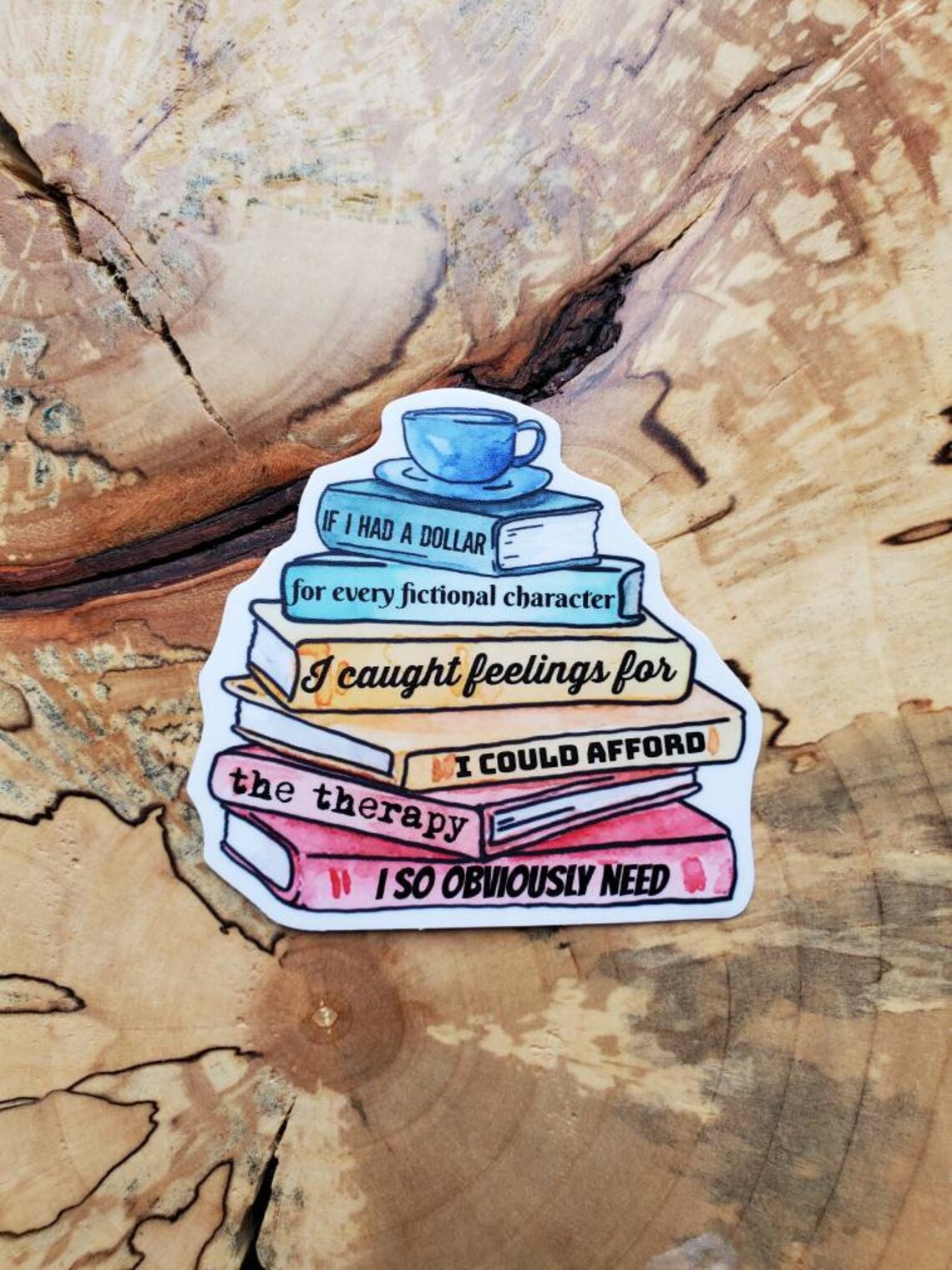 Book Lover Sticker Book Sticker Book Nook Book Boyfriend Etsy