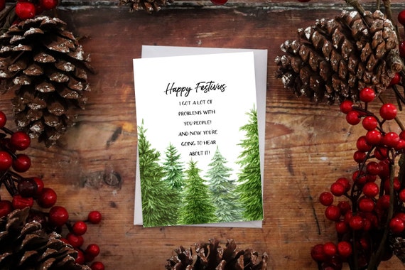 Festivus Seinfeld Christmas Print, Christmas Prints, Seinfeld Christmas,  Seinfeld Festivus, Jerry Seinfeld, Kramer, George Costanza - Etsy
