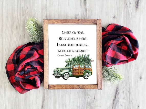 The Office Christmas Printables Dwight Schrute Quotes Dunder - Etsy