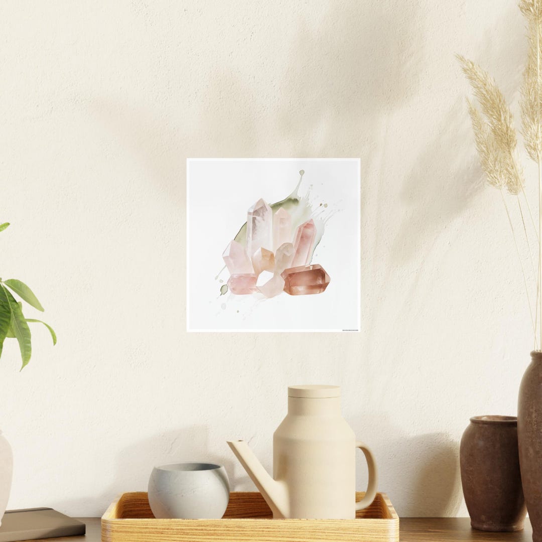 Crystal Cluster Shadow Box Wall Art main image 1