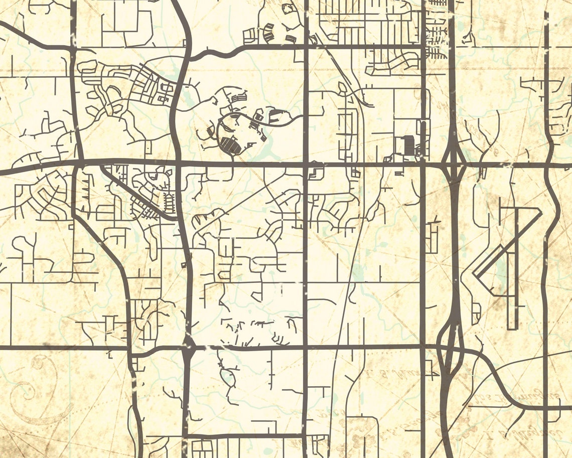 FRAME TV Ankeny IA Map Iowa Digital Wall Art for Samsung Etsy