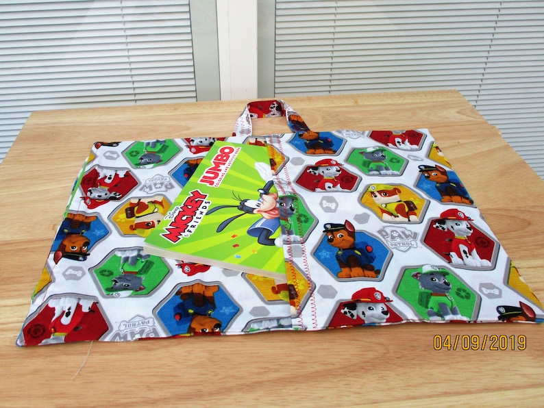 TRAVEL PILLOW Replacement pillow case Paw Patrol cotton