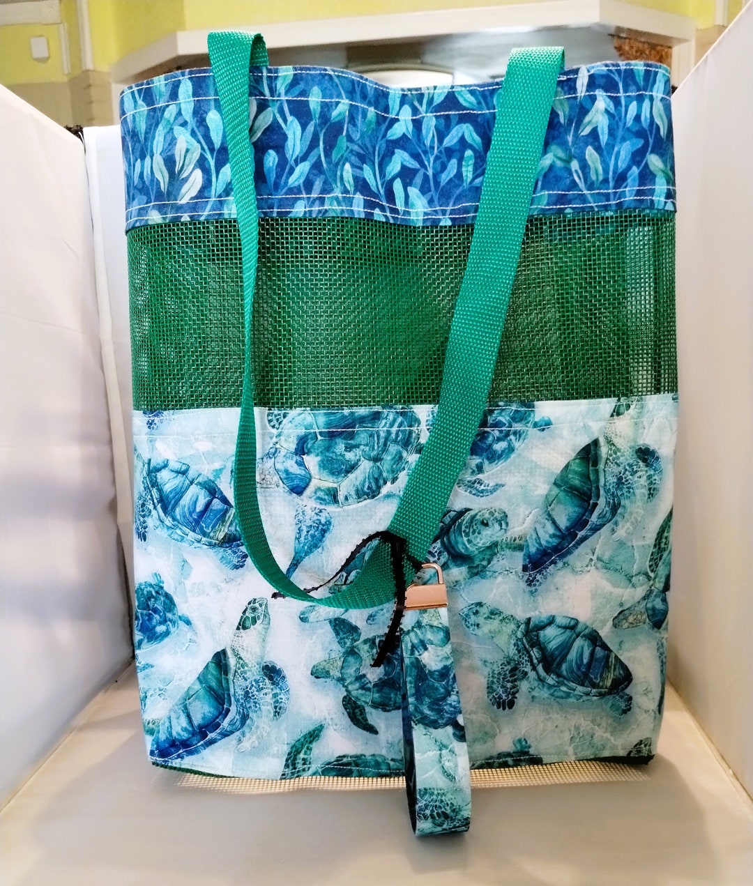 Vinyl Mesh Market Bag Shopping Tote Beach Bag Great Etsy