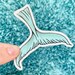 Whale Sticker Waterproof Whale Tail VSCO Sticker Rose Soma Stickers for ...