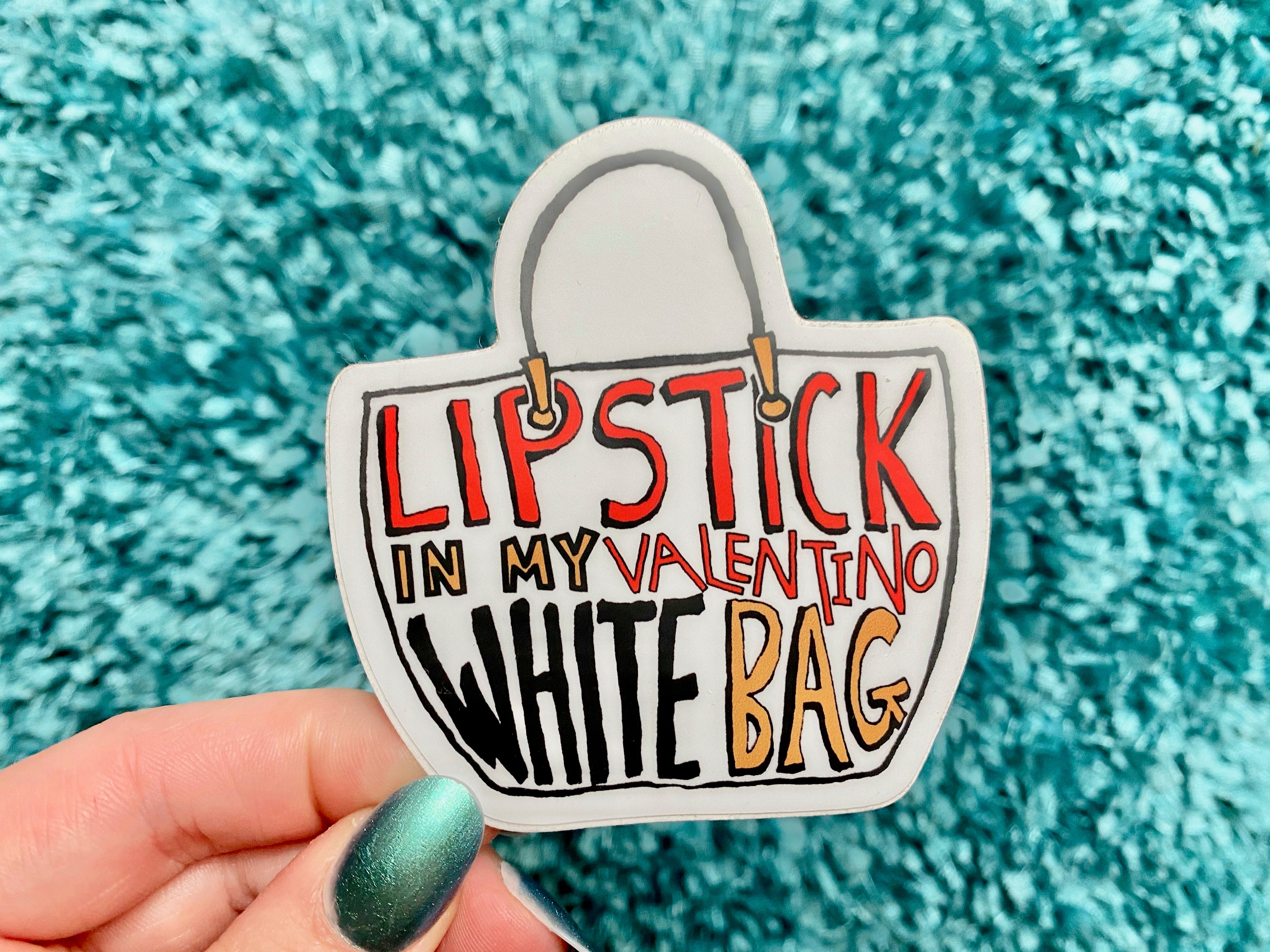 Vine Sticker lipstick in My Valentino WHITE Bag Etsy