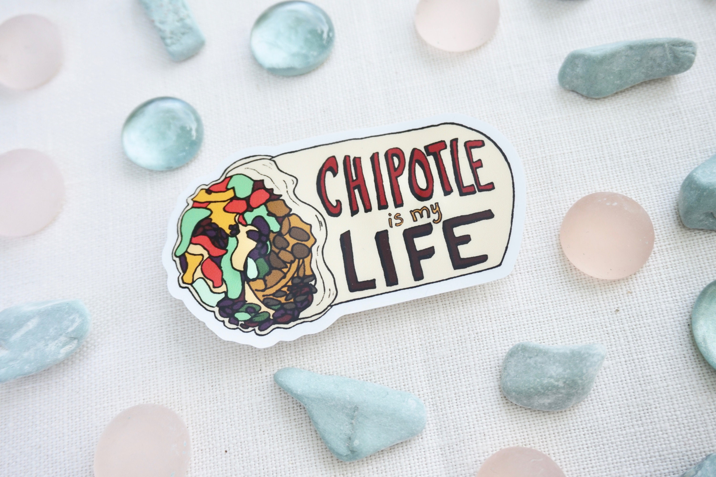 Vine Sticker Chipotle is my LIFE Vine Sticker Etsy