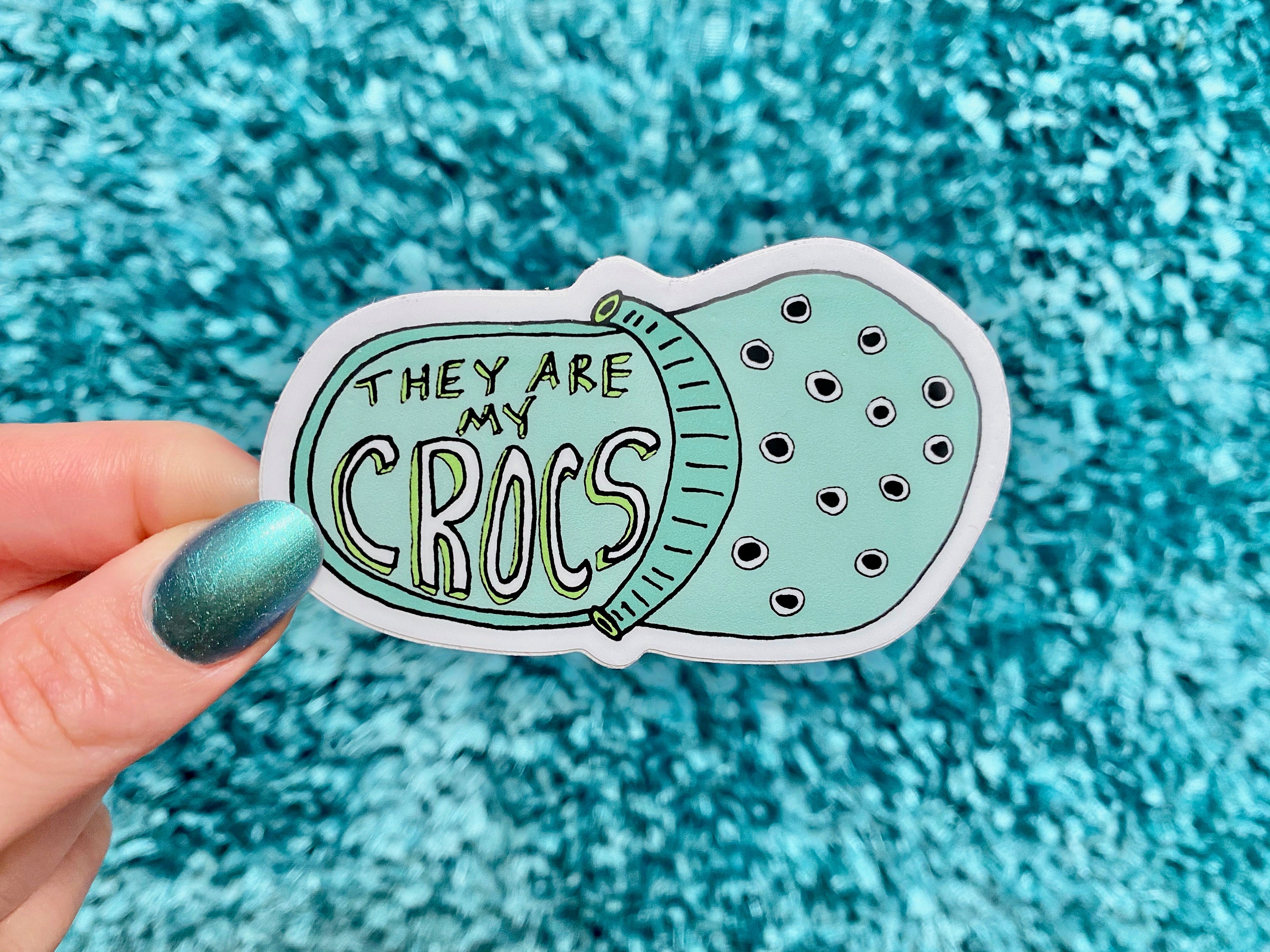 Crocs Vine Sticker They Are My Crocs Funny Vine Quote - Etsy Hong Kong